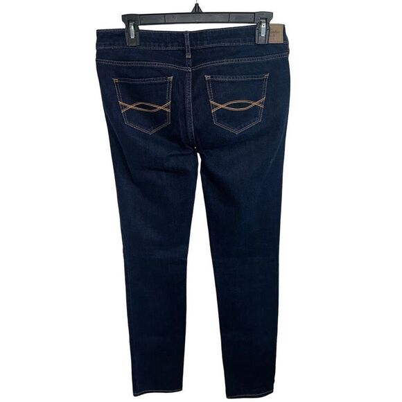 abercrombie and fitch THE A&F SKINNY dark wash jeans - size 4L - Picture 3 of 9
